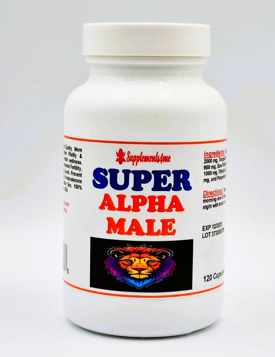 SUPER ALPHA MALE 120 CAPSULES - MADE IN USA