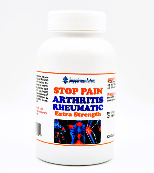 STOP Arthritis Rheumatoid  PAIN - STRONGEST PAIN KILLER - MADE IN USA