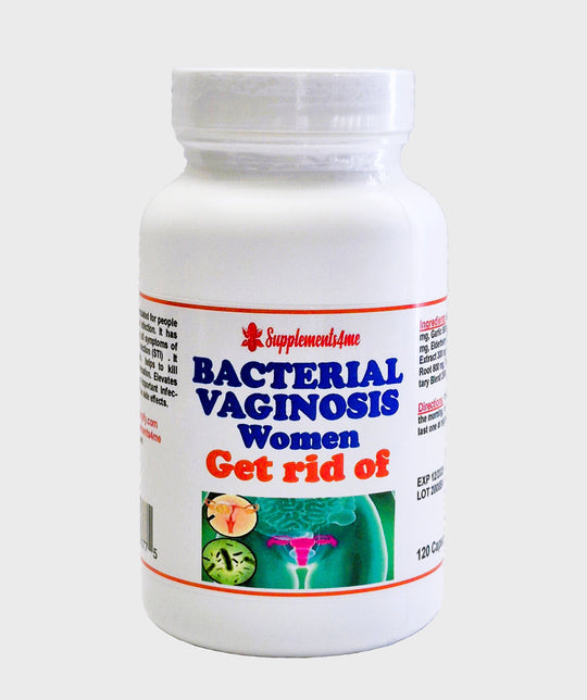GET RID OF BACTERIAL VAGINOSIS INFECTION FOR WOMEN & MEN - Antibacterial, Anti-inflammatory - MADE IN USA
