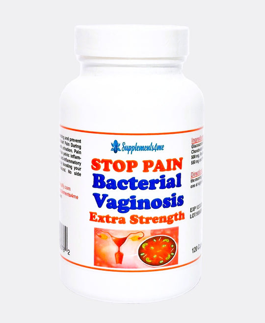 STOP BACTERIAL VAGINOSIS PAIN NATURALLY - STRONGEST PAIN KILLER- MADE IN USA