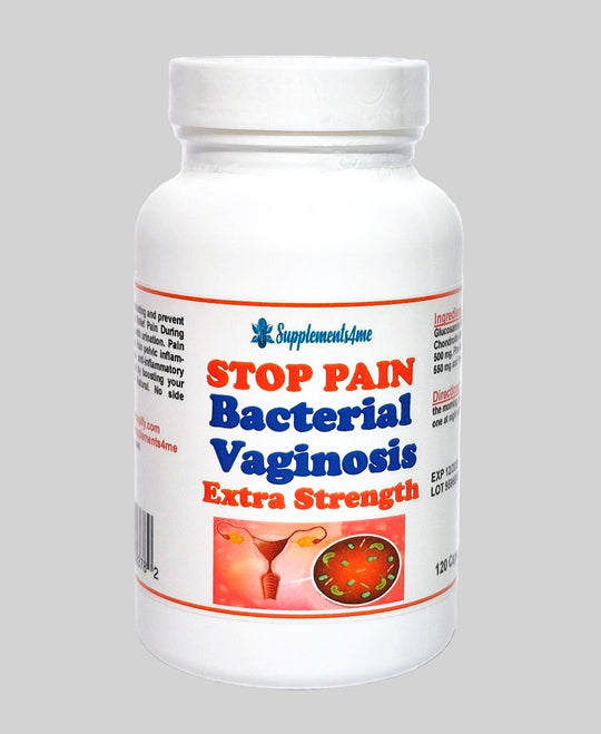 STOP BACTERIAL VAGINOSIS PAIN NATURALLY - STRONGEST PAIN KILLER- MADE IN USA
