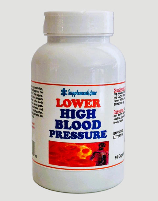GET RID OF HIGH BLOOD PRESSURE NATURALLY - Lower BP Naturally - ELIMINATE Hypertension - MADE IN USA