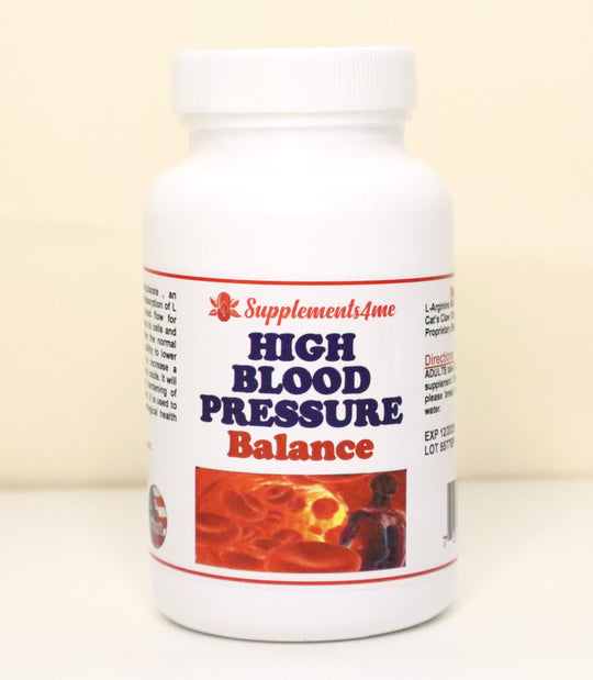 GET RID OF HIGH BLOOD PRESSURE NATURALLY - Lower BP Naturally - ELIMINATE Hypertension - MADE IN USA