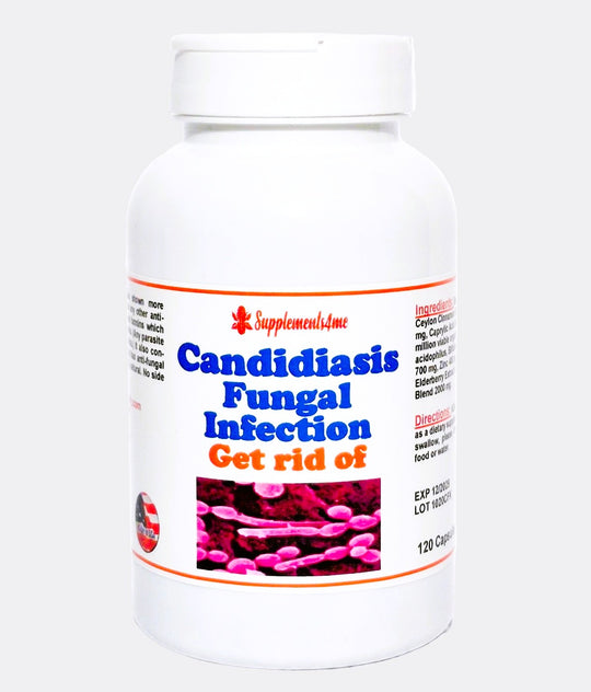 GET RID OF CANDIDIASIS FUNGUS - Prevent and Treat - ELIMINATE THE FUNGUS - MADE IN USA