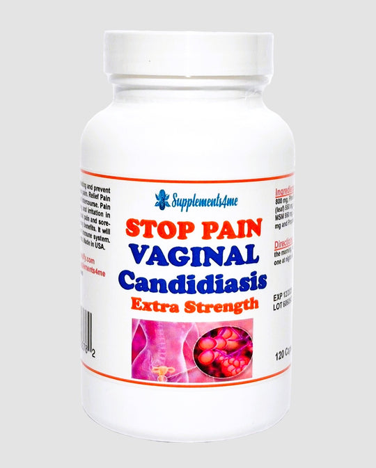 STOP CANDIDIASIS FUNGUS PAIN NOW- STRONGEST PAIN KILLER FOR CANDIDA ALBICANS - MADE IN USA