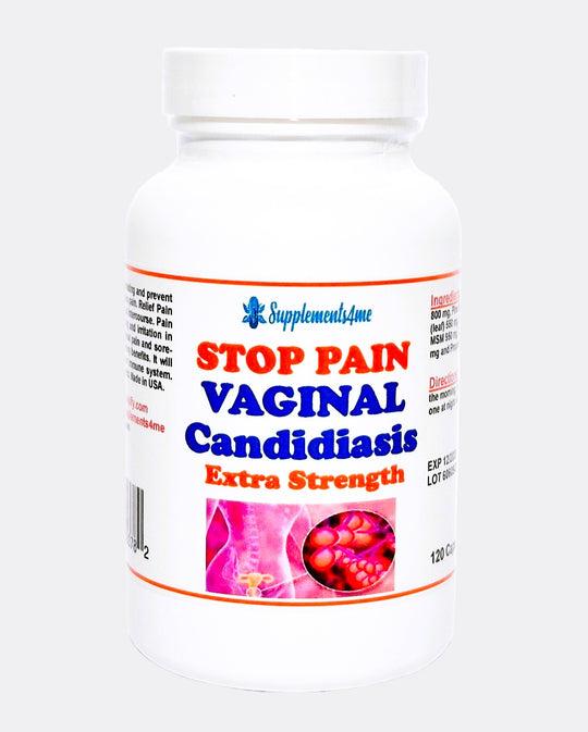 STOP CANDIDIASIS FUNGUS PAIN NOW- STRONGEST PAIN KILLER FOR CANDIDA ALBICANS - MADE IN USA
