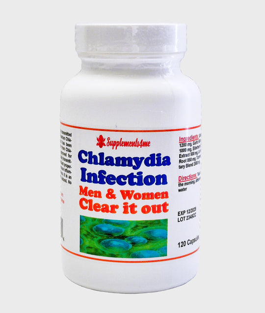 GET RID OF CHLAMYDIA BACTERIAL INFECTION FOR   WOMEN & MEN - to Treat and Prevent- MADE IN USA