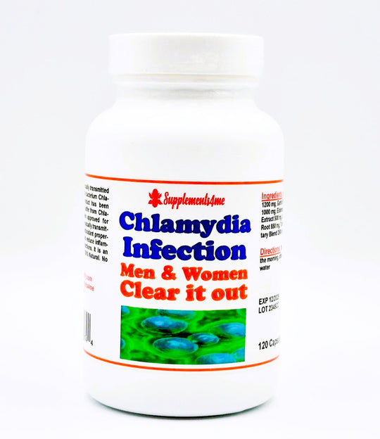 GET RID OF CHLAMYDIA BACTERIAL INFECTION FOR   WOMEN & MEN - to Treat and Prevent- MADE IN USA