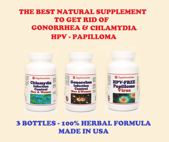 ELIMINAR LA CLAMIDIA GONORREA PAPILOMA INFECCION - SUPER ANTIBIOTICO NATURAL - MADE IN USA