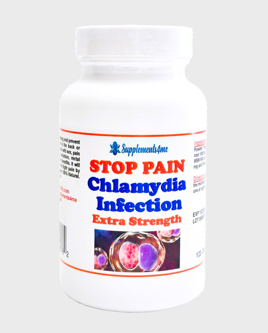 STOP CHLAMYDIA PAIN RIGHT NOW - STRONGEST BACTERIAL PAIN KILLER - MADE IN USA