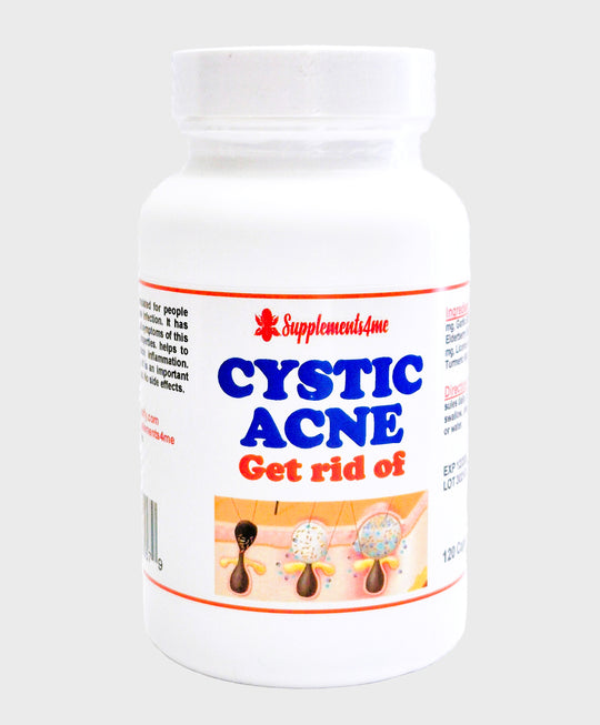 GET RID OF CYSTIC ACNE BACTERIAL - REMOVE ANY CYST - Made in USA -