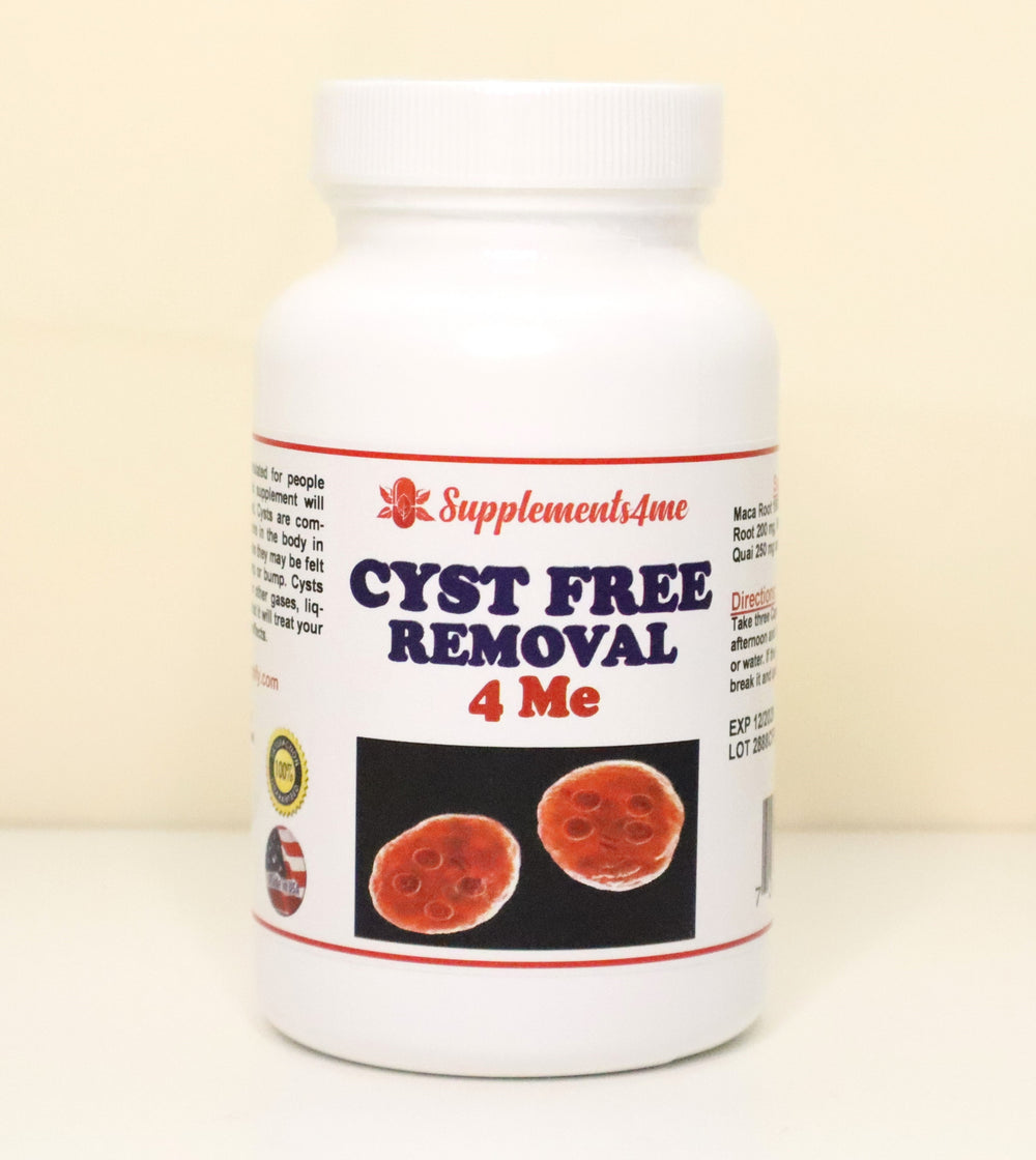 ELIMINAR Y REMOVER QUISTES EN EL CUERPO - POTENTE HERBAL FORMULA - MADE IN USA