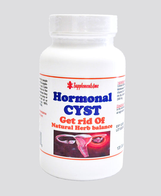 GET RID OF HORMONAL CYST NATURALLY - ELIMINATE ANY OVARIAN CYST - Made in USA
