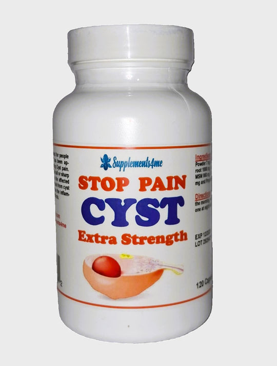 STOP CYST PAIN NOW - STRONGEST PAIN KILLER FRO CYSTS - MADE IN USA