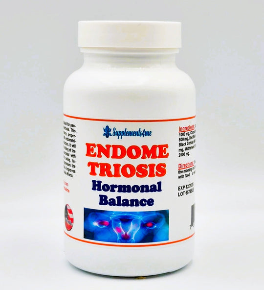 ENDOMETRIOSIS HORMONAL BALANCE FOREVER - 100% HERBAL FORMULA - MADE IN USA