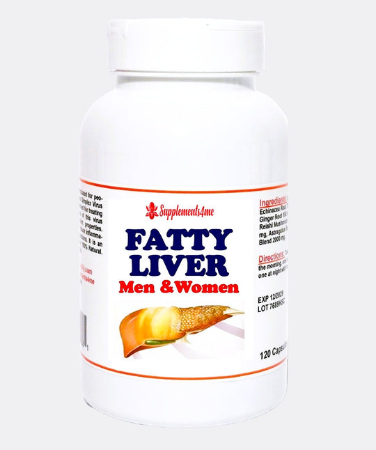 GET RID OF FATTY LIVER NATURALLY -  WOMEN & MEN - ELIMINATE FATTY LIVER - MADE