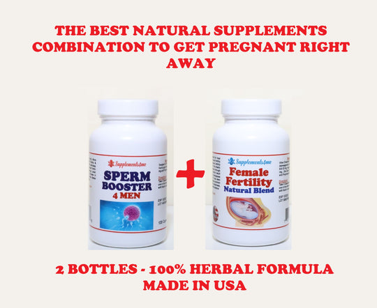 BOOST FERTILITY IN WOMEN -  SPERM BOOSTER - GET PREGNANT RIGH AWAY NATURALLY - MADE IN USA