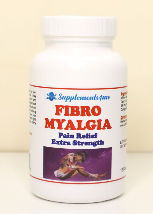 STOP FIBROMYALGIA PAIN RIGHT NOW - STRONGEST FIBRO PAIN KILLER - MADE IN USA