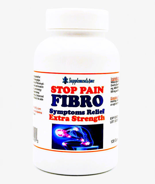 STOP FIBROMYALGIA PAIN RIGHT NOW - STRONGEST FIBRO PAIN KILLER - MADE IN USA