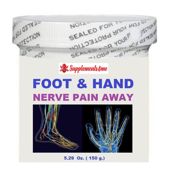 STOP NERVE PAIN RIGHT AWAY - STRONGEST FOOT & HAND CREAM PAIN KILLER - MADE IN USA