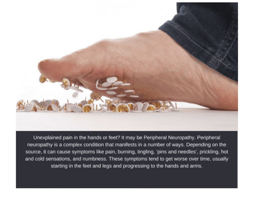 STOP THE FOOT & HAND NERVE PAIN - NERVE PAIN MIRACLE - MADE IN USA