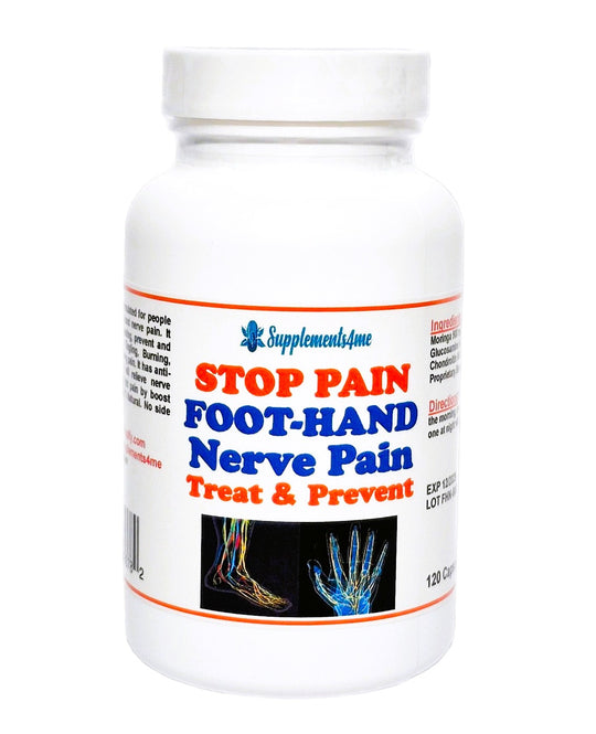 STOP THE FOOT & HAND NERVE PAIN - NERVE PAIN MIRACLE - MADE IN USA