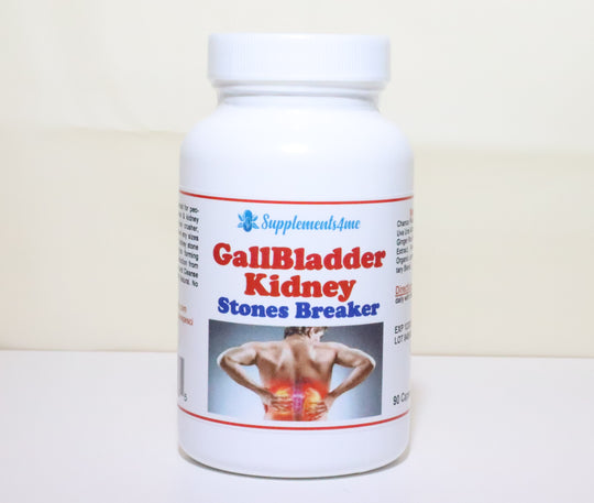 GET RID OF GALLBLADDER STONES & KIDNEY STONES - HERBAL STONES BREAKER - MADE IN USA
