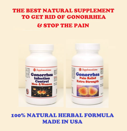 GET RID OF GONORRHEA BACTERILA INFECTION - STRONGEST PAIN RELIEF KILLER ANTIBACTERIAL - ANTI INFLAMMATORY MADE IN USA