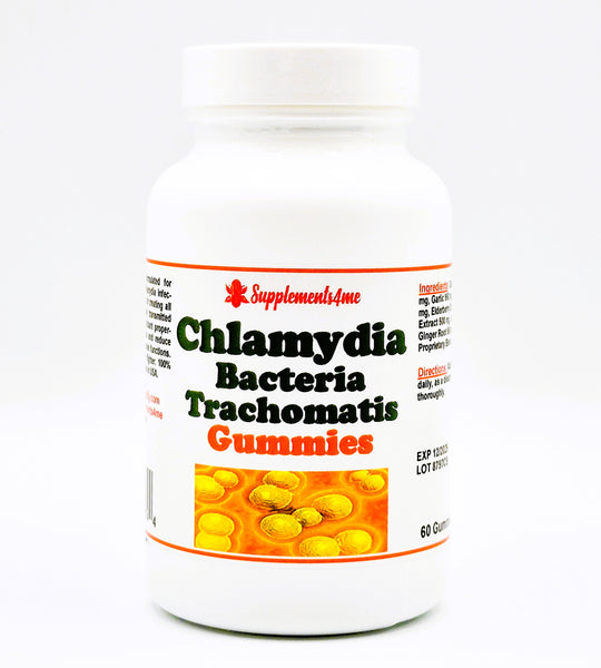 GET RID OF CHLAMYDIA BACTERIAL INFECTION - GUMMIES - TREAT & PREVENT - MEN & WOMEN antibacterial - MADE IN USA