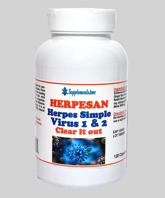 GET RID OF HERPES SIMPLEX 1 & 2 -Herpes-Virus-Defense - VAGINAL EYES and BUCAL - MADE IN USA
