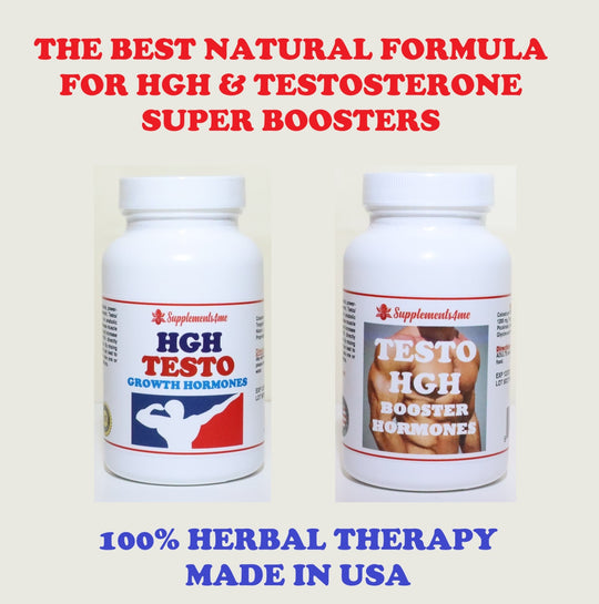 INCREASE HGH & Testosterone - TESTOSTERONE BOOSTER FOR ALPHA MALE - MADE IN USA