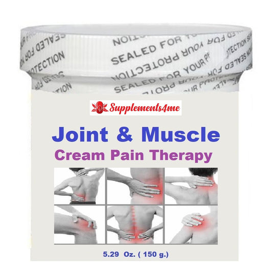 STOP JOINT & MUSCLE PAIN FOREVER - Strongest cream Pain Therapy - Anti-inflammatory -Made in USA