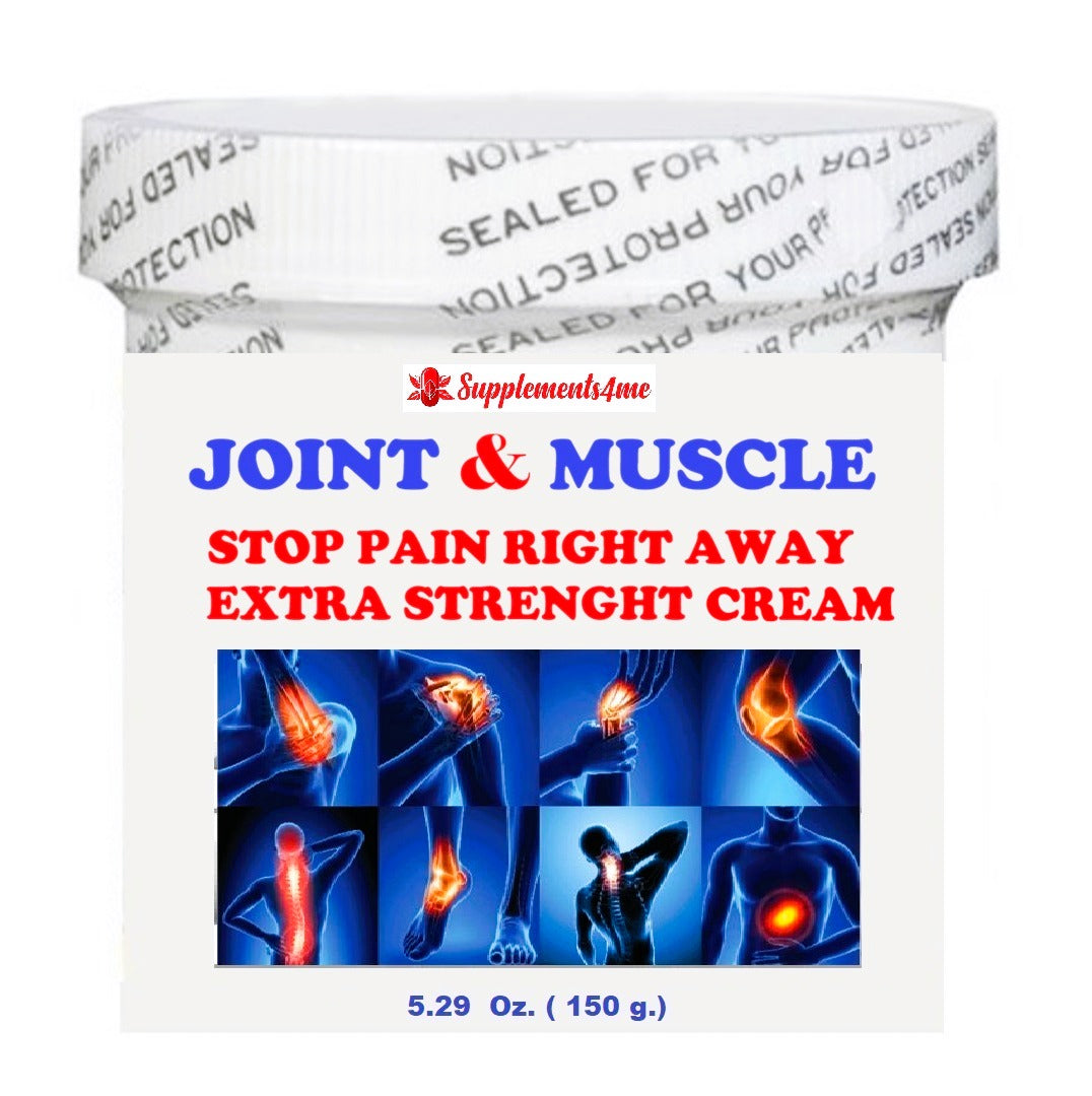 STOP THE JOINT & MUSCLE PAIN FOREVER - STRONG Pain Therapy - Anti-inflammatory -Made in USA