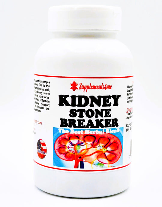 GET RID OF KIDNEY STONES RIGHT NOW - KIDNEY STONE BREAKER - STOP PAIN - Treat & Prevent - MADE IN USA