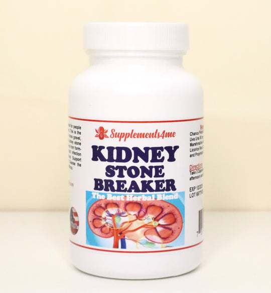 GET RID OF KIDNEY STONES RIGHT NOW - KIDNEY STONE BREAKER - STOP PAIN - Treat & Prevent - MADE IN USA