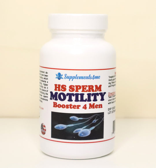 INCREASE SPERM MOTILITY NATURALLY - SPERM MOTILITY BOOSTER - MADE IN USA