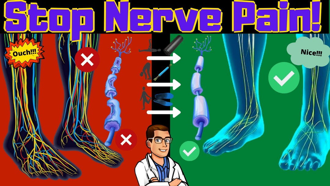 STOP NEUROPATHY PAIN NATURALLY - STRONG FEET & HAND PAIN KILLER - MADE IN USA