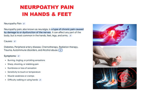 STOP NEUROPATHIC PAIN RIGHT NOW - STRONGEST PAIN KILLER - MADE IN USA