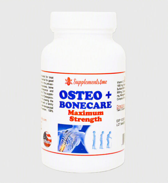 SLOW DOWN OSTEOPOROSIS DISEASE - STOP BONE LOSS NATURALLY - SUPER BONE BOOSTER BUILDER - MADE IN USA