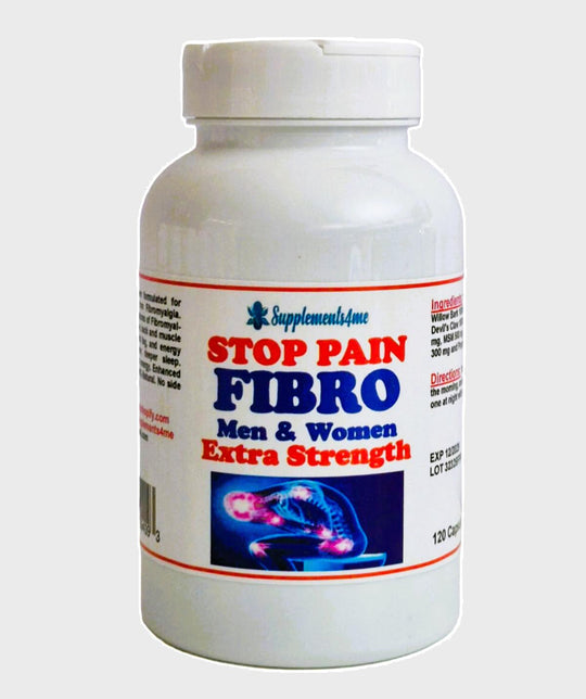 STOP THE FIBROMYALGIA PAIN NATURALLY -  to Treat & Prevent - STRONGEST PAIN KILLER - MADE IN USA