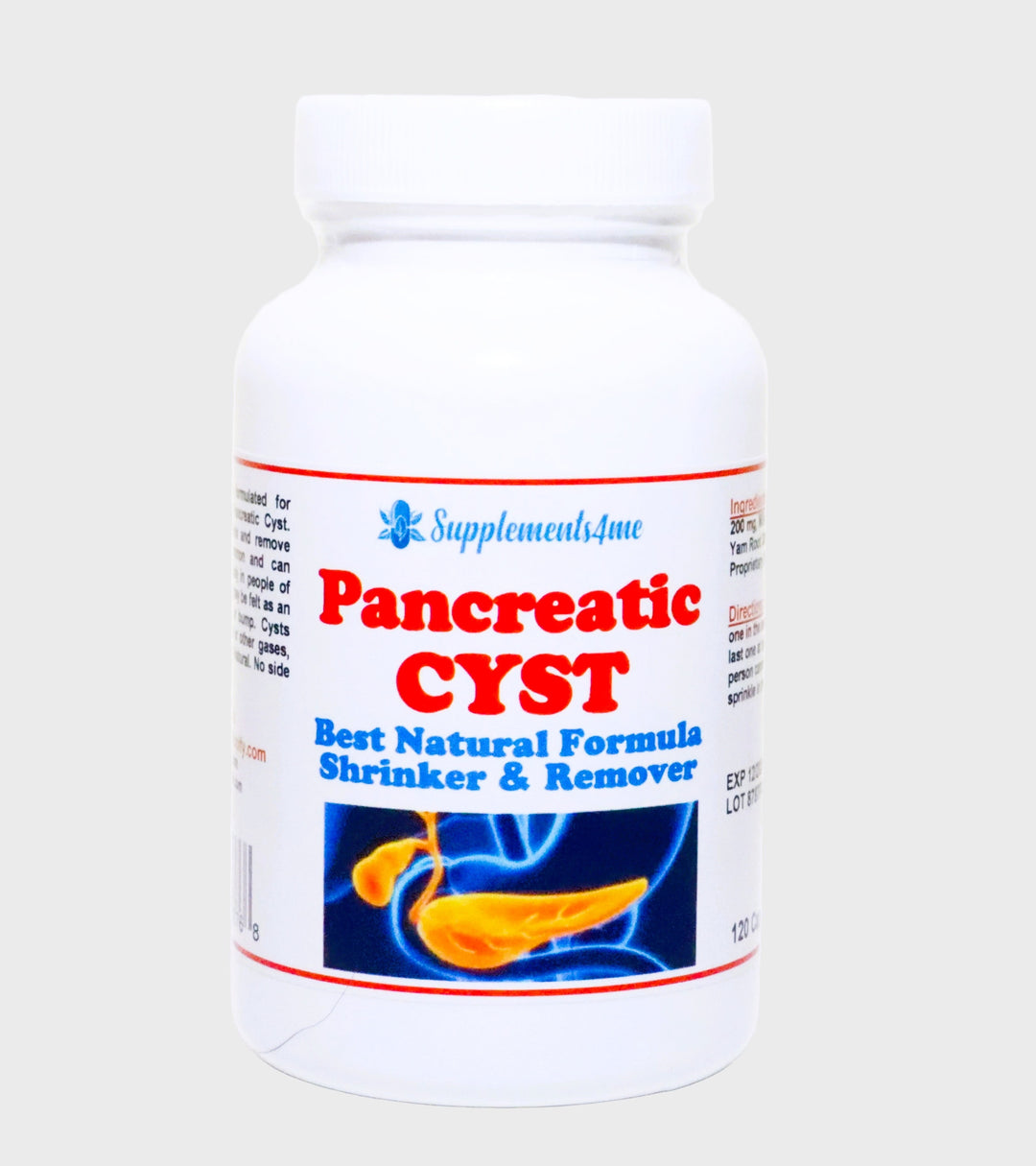 GET RID OF PANCREATIC CYST  RIGHT NOW - SHRINK & REMOVE ANY CYST NATURALLY - MADE IN USA