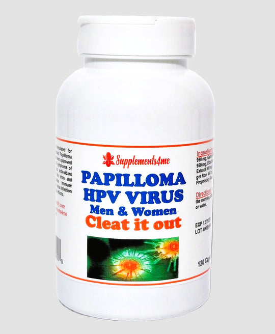 GET RID OF PAPILLOMA HPV INFECTION RIGHT AWAY - KILL THE PAPILLOMA VIRUS NATURALLY -MADE IN USA