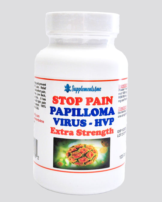 STOP PAPILLOMA VIRUS PAIN NOW - STRONGEST VIRUS PAIN KILLER - MADE IN USA