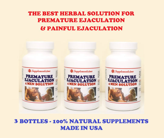 STOP PREMATURE EJACULATION FOREVER - Gaining Control Over Premature Ejaculation - MADE IN USA