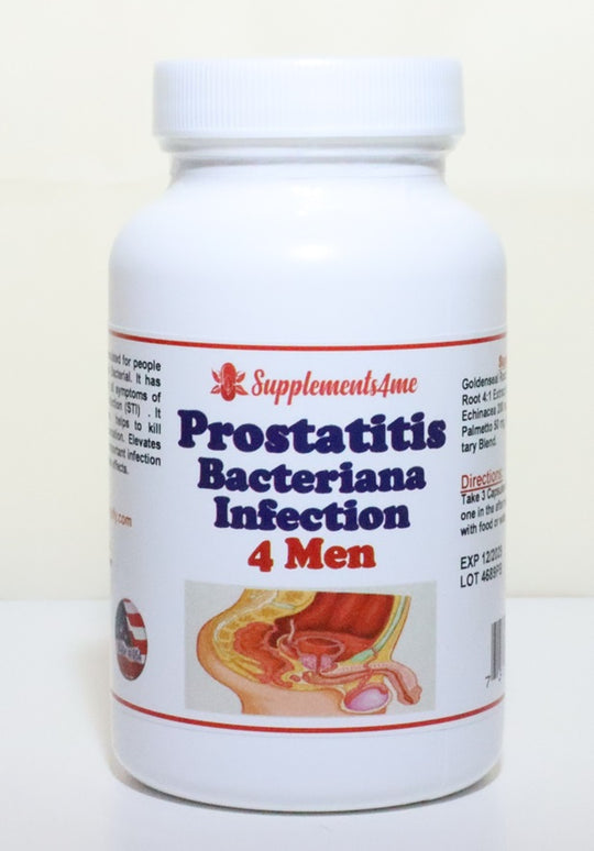 GET RID OF PROSTATITIS BACTERIAL INFECTION - ELIMINATE CHRONIC PROSTATITIS RIGHT NOW - MADE IN USA