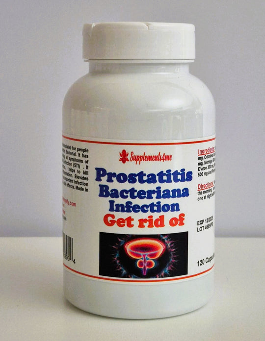 GET RID OF PROSTATITIS BACTERIAL INFECTION - ELIMINATE CHRONIC PROSTATITIS RIGHT NOW - MADE IN USA