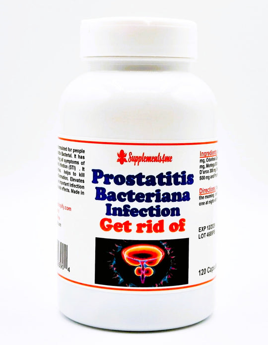 GET RID OF PROSTATITIS BACTERIAL INFECTION - ELIMINATE CHRONIC PROSTATITIS RIGHT NOW - MADE IN USA