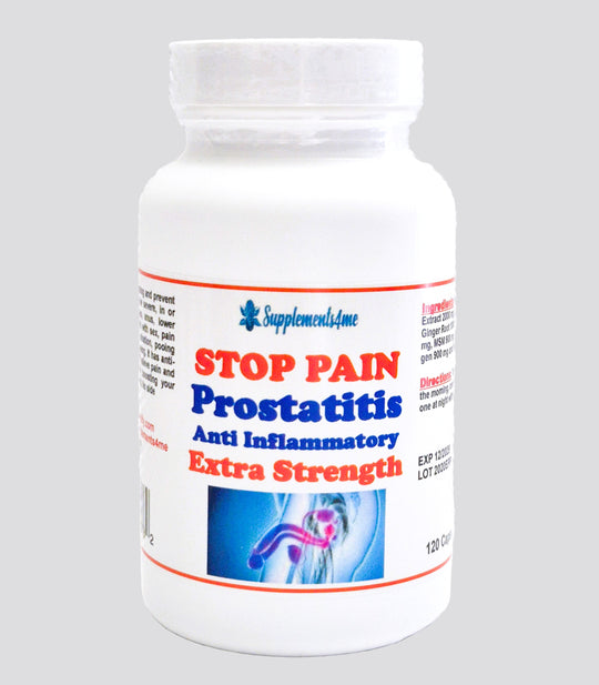 STOP PROSTATITIS PAIN NOW - STRONGEST PROSTATITIS PAIN KILLER - MADE IN USA