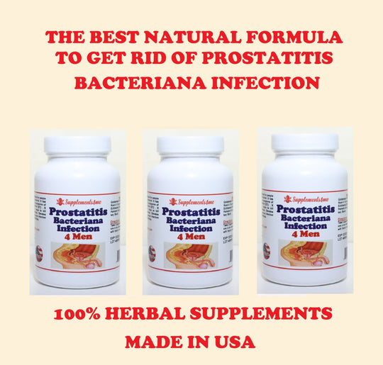 GET RID OF PROSTATITIS BACTERIAL INFECTION- STRONGEST KILLER FOR CHRONIC PROTATITIS - AMDE IN USA