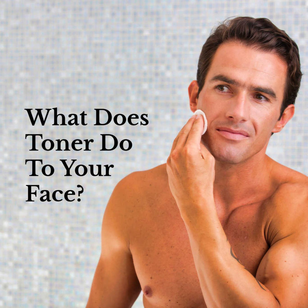 ANTI-AGING & WRINKEL CREAM FOR MEN - FACIAL SKIN TONER & MOISTURIZER FOR MEN - 4 OZ. - MADE IN USA
